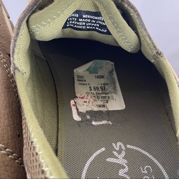 Clark men’s suede leather boat shoe lace tie 11/12 - Picture 7 of 9